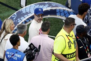 O ator Jason Sudeikis também não perdeu a final