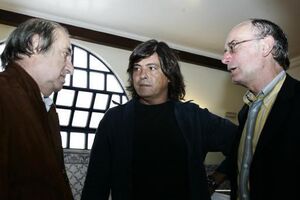 Com Sequeira Nunes, antigo presidente do Belenenses, em 2006