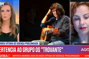 Luís Represas 'era um apaixonado pela língua portuguesa e pela música', recorda jornalista Vanessa Fidalgo