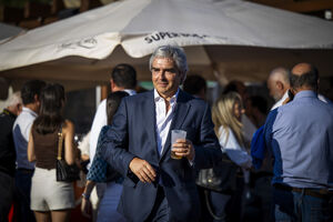 Nuno Melo, durante uma festa comemorativa dos 52 anos do CDS-PP