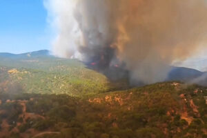 Imagens aéreas mostram dimensão dos incêndios em Ávila
