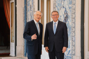 Marcelo Rebelo de Sousa e Cavaco Silva reuniram-se em Belém