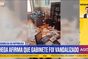 Chega afirma que gabinete na Assembleia foi vandalizado