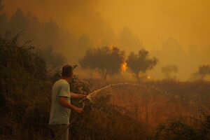 Incêndio em Mirandela levou à evacuação de duas aldeias