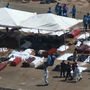 Porto de La Guaira transformado em morgue após sismos na Venezuela