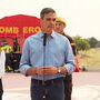 “Esperam-nos horas difíceis”: Sánchez visita bombeiros que combatem incêndios em Espanha