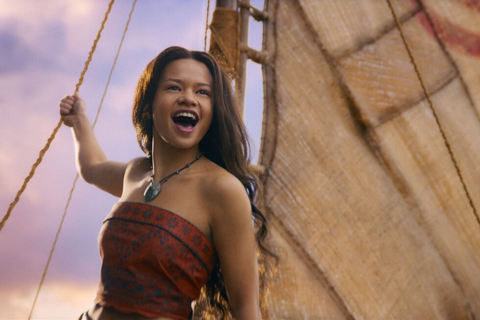 A jovem atriz australiana Catherine Laga‘aia, de 19 anos, interpreta Vaiana neste novo filme