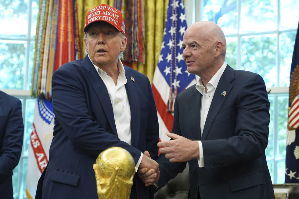 Trump e Infantino mantêm contacto próximo 