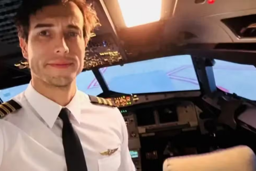 Leandro Bertazzo, instrutor que saltou de um avião