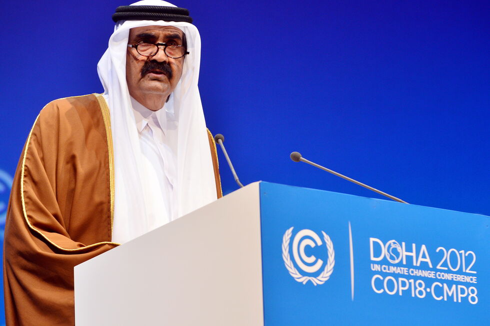 O xeque Hamad bin Khalifa Al Thani morreu aos 74 anos