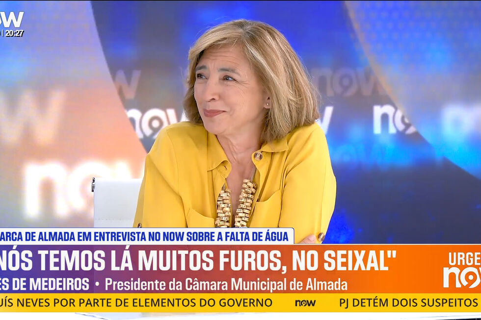 Inês de Medeiros: «Falta de água em Almada foi muito empolada pelo Governo» 