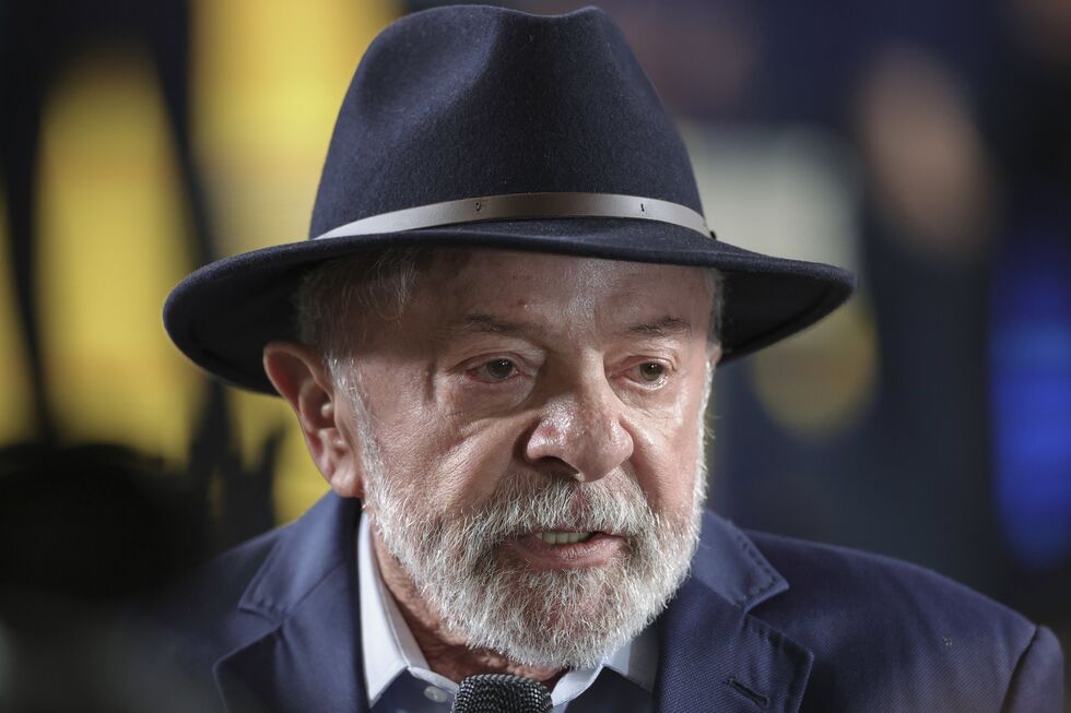 Lula da Silva durante visita ao Instituto de Tecnologia do Mauá