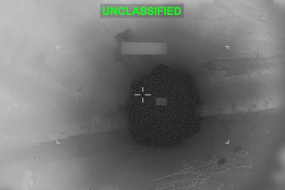 EUA revelam imagens de novos ataques ao Irão após Teerão retaliar contra petroleiros em Ormuz