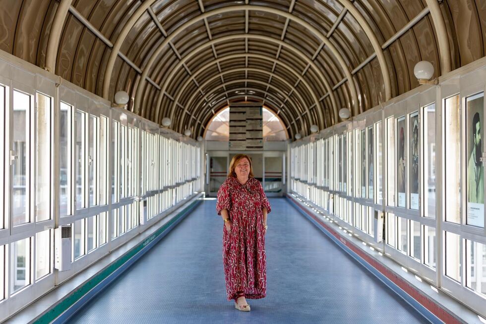 Josefina Méndez numa ala do hospital de Santo António, no Porto. A consulta integrada para casos chemsex funciona desde março passado 