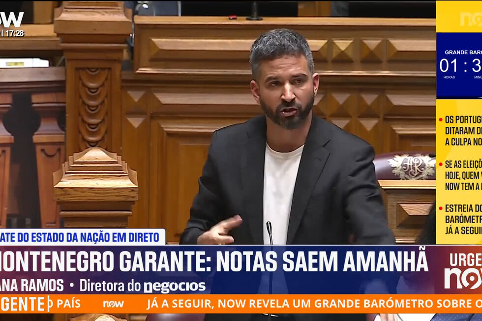 "Os portugueses deixam o Luís trabalhar. O Luís é que não trabalha": Fabian Figueiredo 
