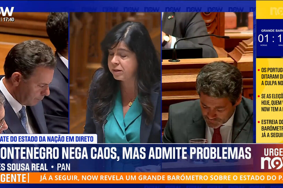 "Estar ao lado do povo não se faz a milhares de quilómetros": Inês Sousa Real critica Luís Montenegro