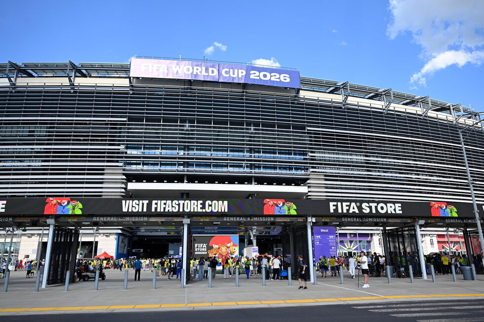 O MetLife Stadium durante o Mundial