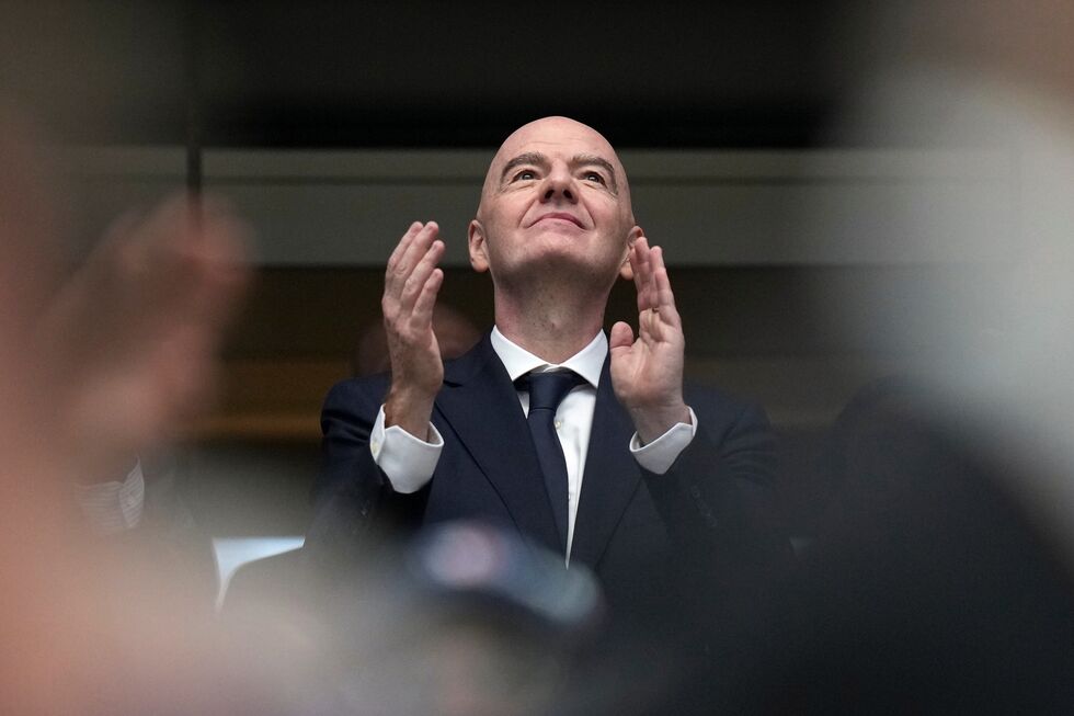 Presidente da FIFA, Gianni Infantino