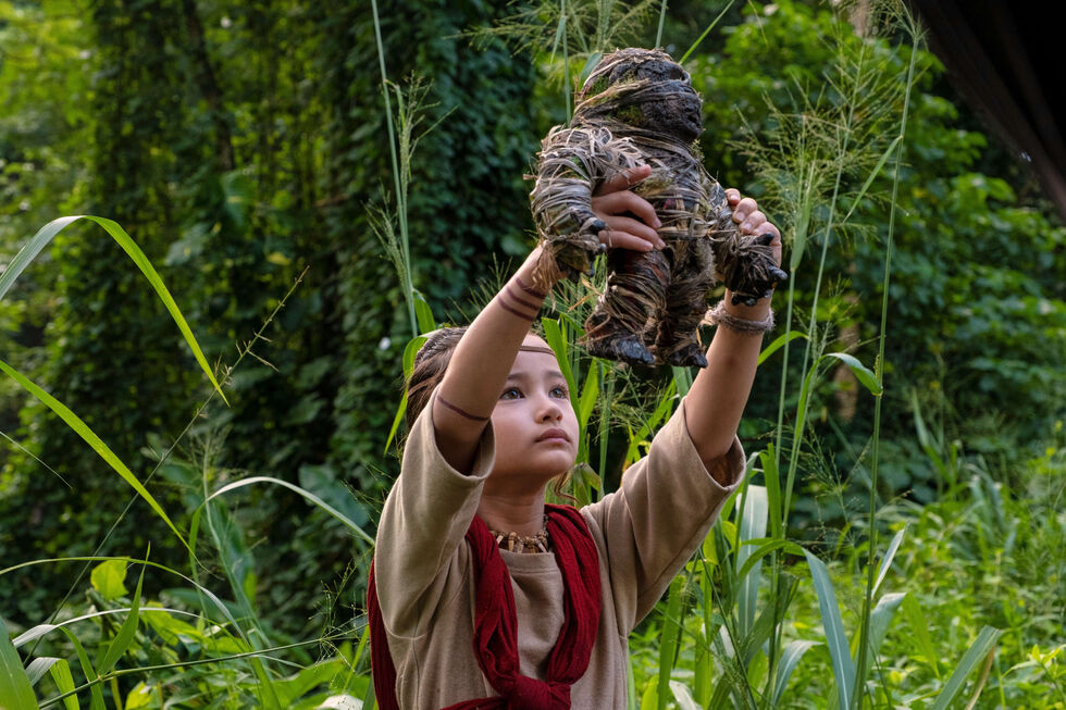 Kaylee Hottle em 'Godzilla vs. Kong'