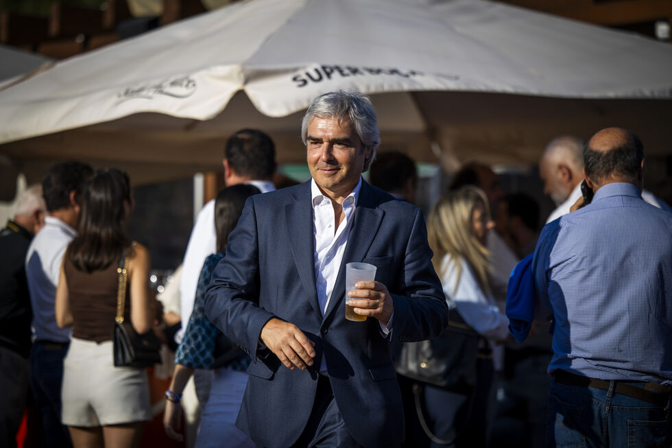 Nuno Melo, durante uma festa comemorativa dos 52 anos do CDS-PP