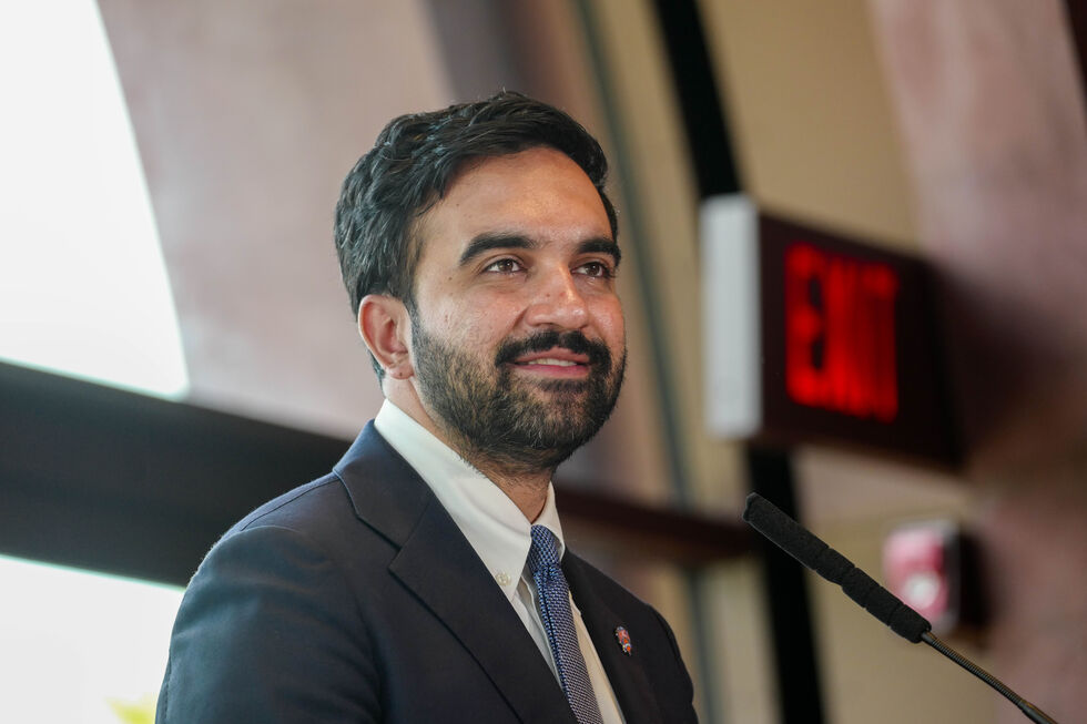 Zohran Mamdani, presidente da Câmara de Nova Iorque
