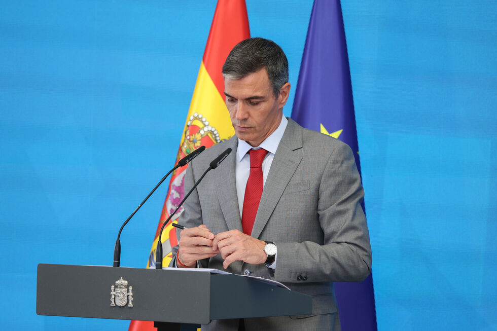 Pedro Sánchez, primeiro-ministro espanhol