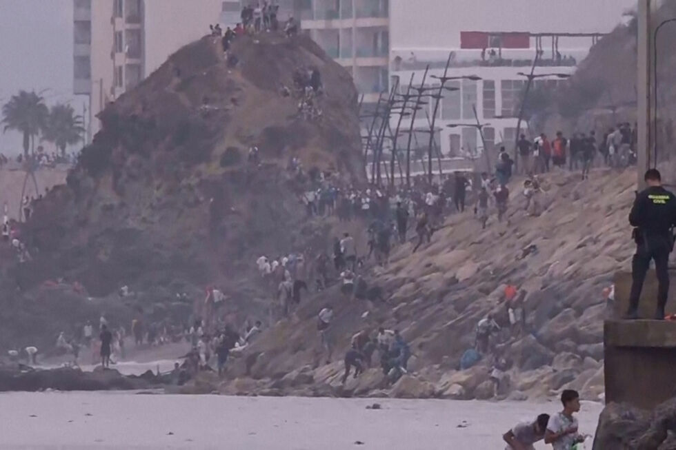 Mais de 40 mil migrantes já entraram em Ceuta