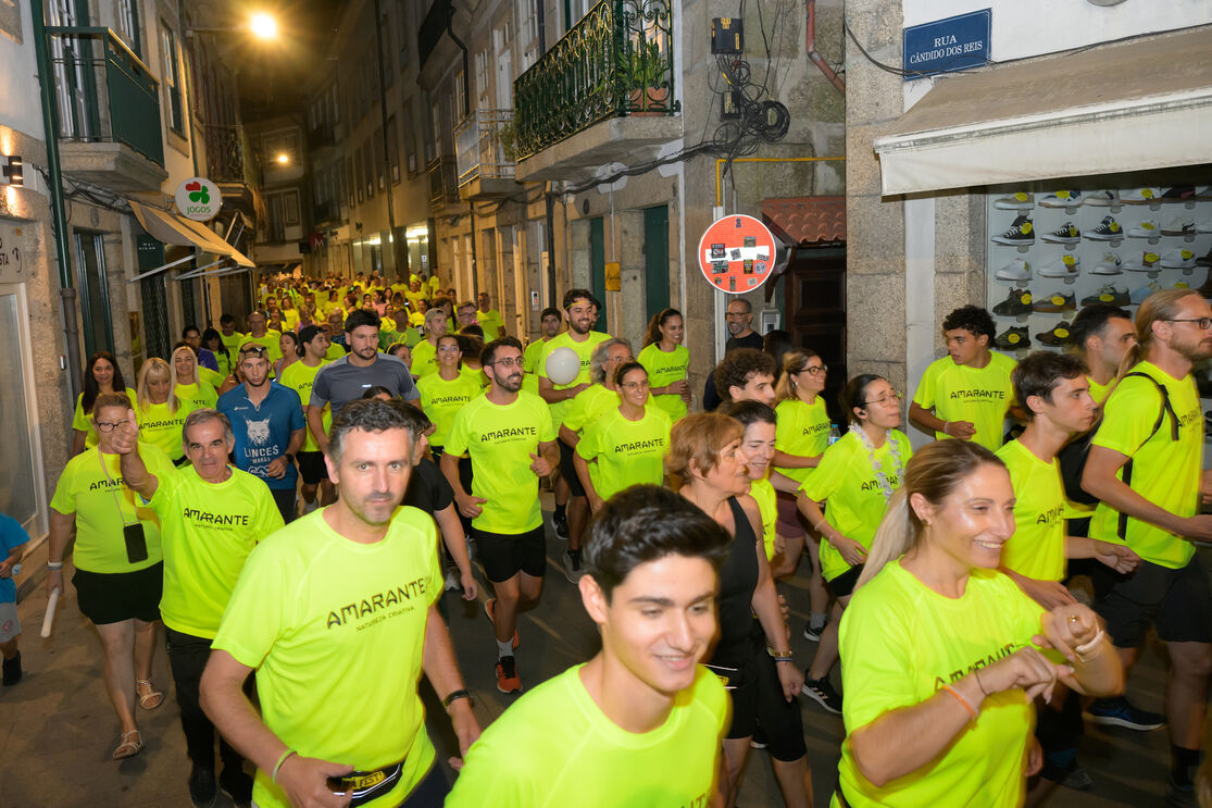 O Amarante Night Run percorre as ruas e caminhos do centro histórico da cidade