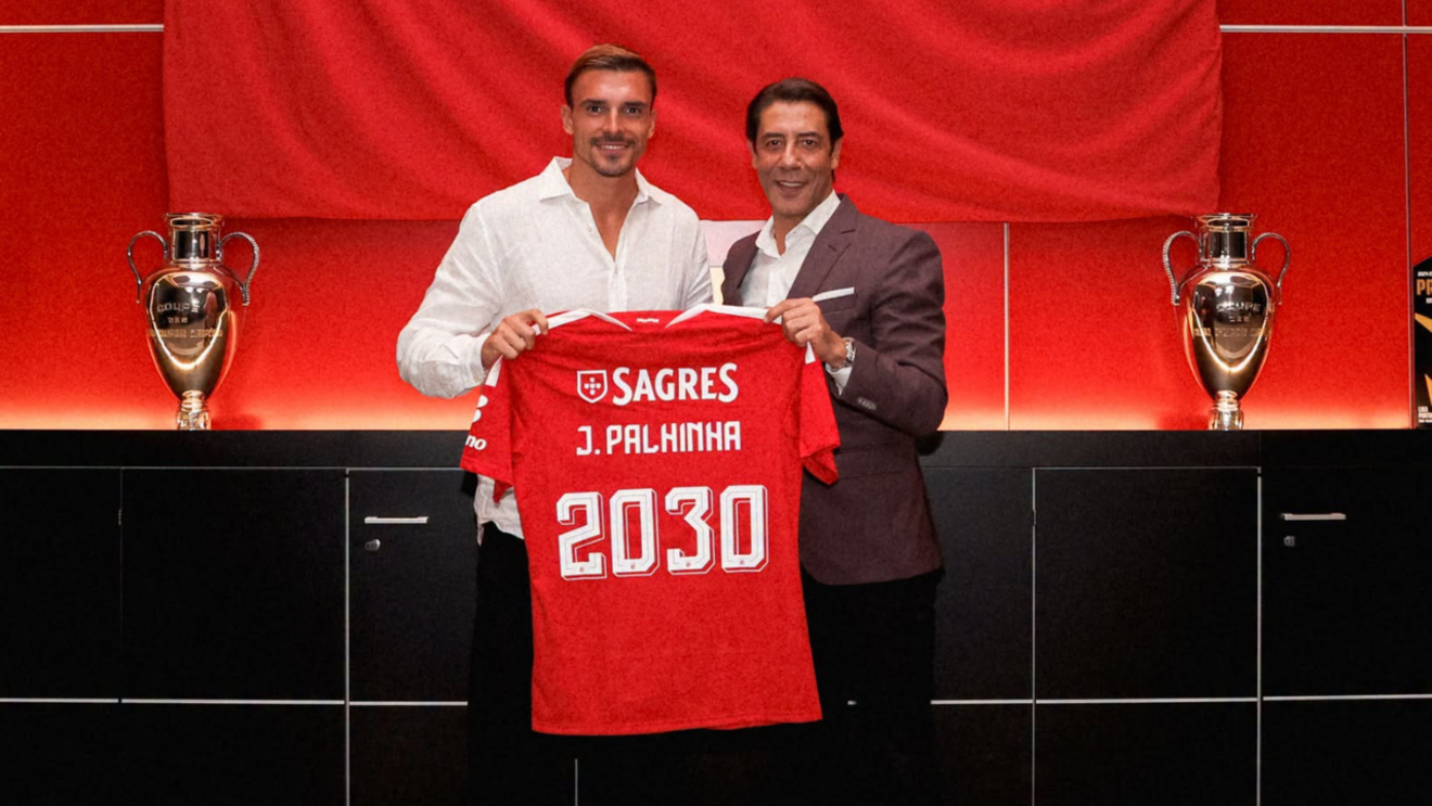 Palhinha assinou contrato com o Benfica até 2030 