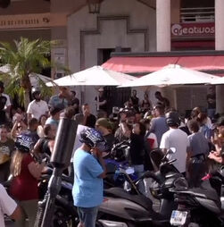 Moradores de Ceuta contestam protesto da extrema-direita
