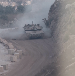 Israel reforça patrulhas na fronteira com tanques antes de novas negociações com o Líbano