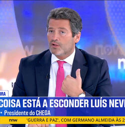 André Ventura acusa Luís Neves de 'estar a esconder alguma coisa' e caracteriza polémica como 'desastre político'