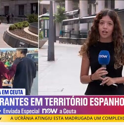 'É possível ver a quantidade de forças de segurança espalhadas aqui por Ceuta': enviada do NOW relata cenário vivido