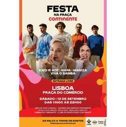 APÓS 10 ANOS, CONTINENTE REGRESSA A LISBOA CONTINENTE PREPARA GRANDE FESTA NA PRAÇA DO COMÉRCIO COM ENTRADA LIVRE 