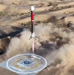 China faz primeira aterragem controlada de um foguetão em terra