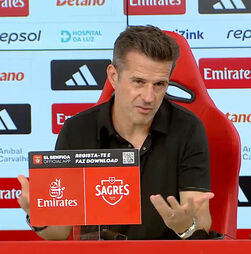 Marco Silva: 'Sudakov sabe que tem de ter mais impacto no número de golos e assistências'