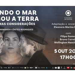 
QUANDO O MAR GALGOU A TERRA E ALGUMAS CONSIDERAÇÕES
