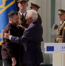 “Não somos neutros. Apoiamos a Ucrânia”: António Costa reafirma apoio europeu em Kiev