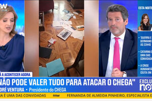 "Foi o deputado Francisco Gomes que me avisou": Ventura diz que Parlamento não o informou sobre o assalto ao gabinete