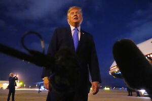 Donald Trump ameaçou atingir "muito fortemente" o Irão se acordo de paz não for alcançado 