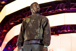 Kanye West a atuar em 2019 no festival Coachella, nos Estados Unidos da América