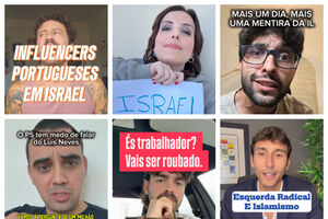 Influencers (Diogo Faro, Rute Sousa, Levi Galaio, Gonçalo Cordeiro, Gonçalo FIlipe e Rui Lopo) fazem vídeos sobre política para as redes sociais