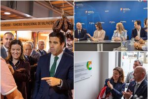 Ana Povo em diferentes eventos de Valpaços onde aparece como governante ou autarca