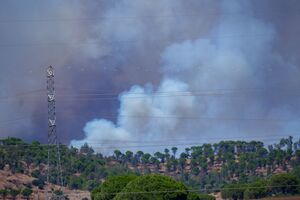 Fumo de incêndio em Espanha levanta alertas