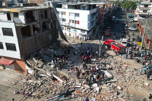 Pelo menos 71 pessoas morreram no sismo da Colômbia