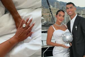 Cristiano Ronaldo oferece anel de noivado milionário a Georgina Rodríguez