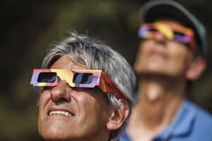 Eclipse total do sol, em Bragança