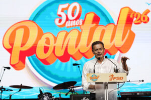 Luís Montenegro discursou na festa do PSD 