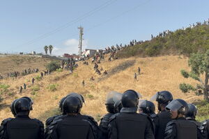 Autoridades marroquinas impediram uma nova travessia da fronteira