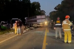 Colisão entre autocarro e camião faz 23 mortos no Brasil
